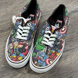 Vans X Marvel  authentic - Black and Multicolor